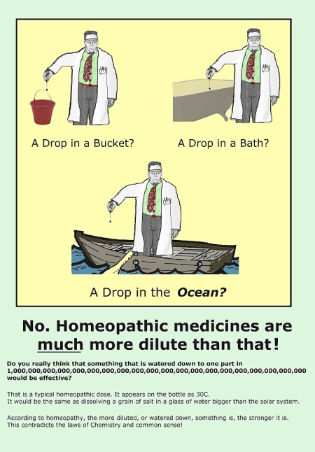 Homeopathy cartoon